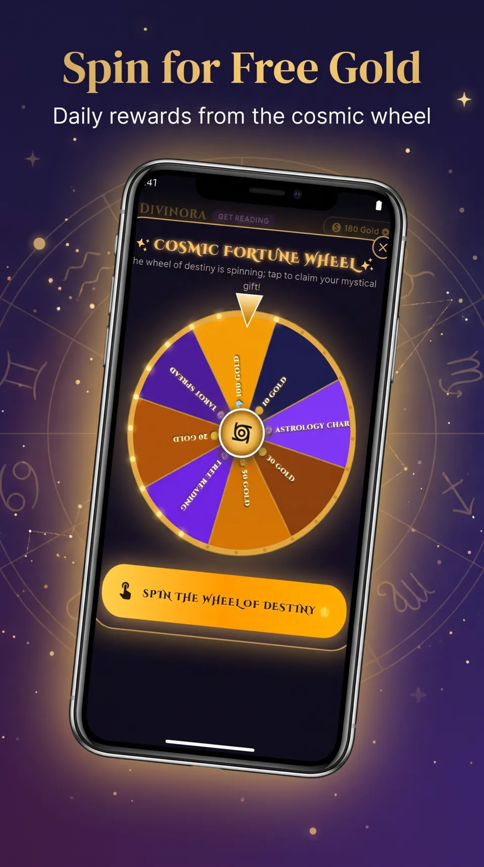 Divinora – spin the wheel of fortune